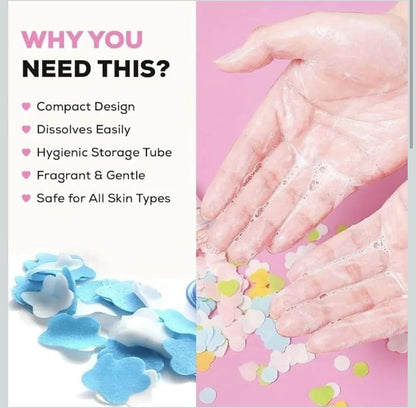 PAPER SOAP IN MULTICOLOURS AVAILABLE IN DIFFERENT FRAGRANCES