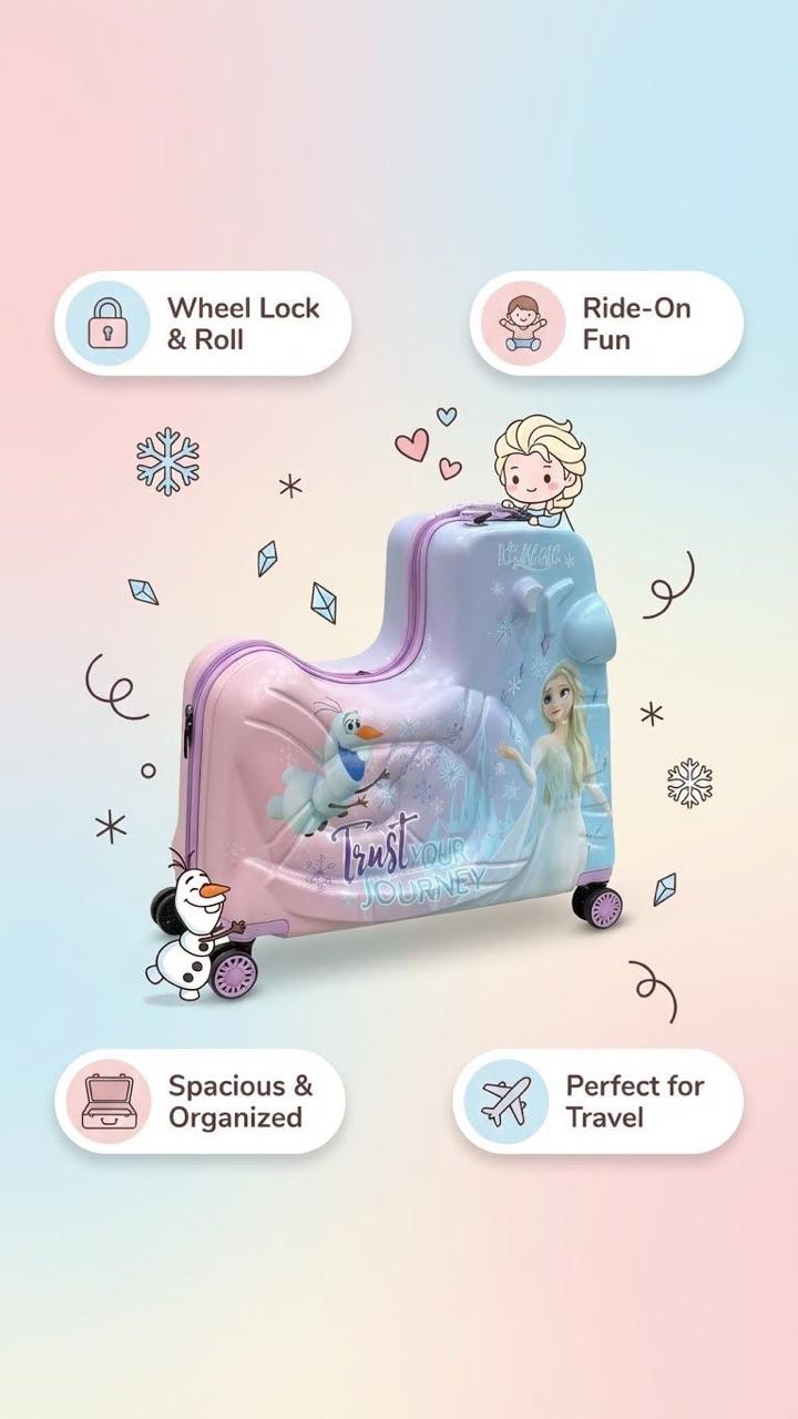 LUGGAGE FOR TRAVEL FOR KIDS | AVAILABLE IN 3 DESIGNS