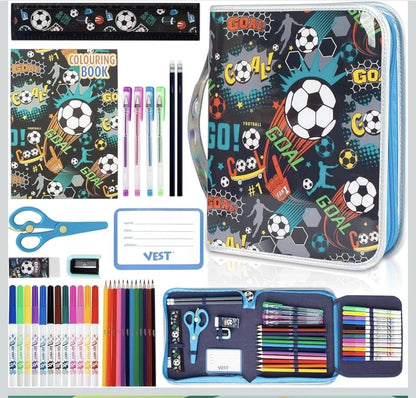 FOOTBALL THEME ART SUPPLIES