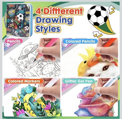 FOOTBALL THEME ART SUPPLIES
