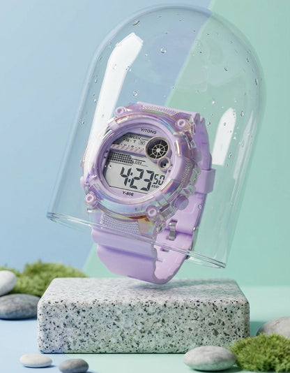 Digital Sports Watch | Round Shape | Wristwatch for Kids | Men | Women.