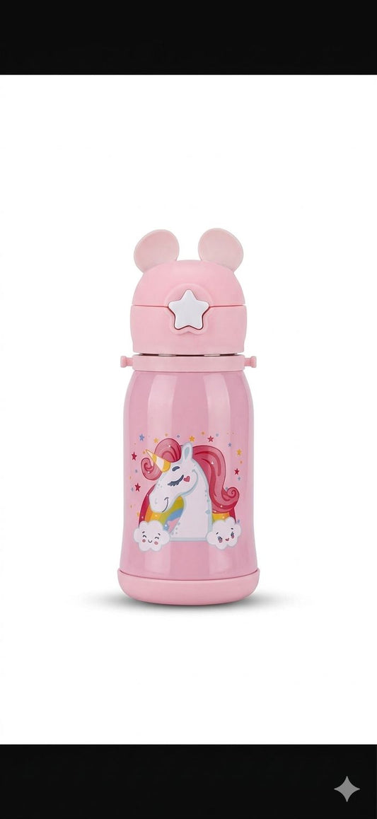 SIPPER BOTTLE FOR KIDS | 550 ML | STAINLESS STEEL | AVAILABLE IN 4 COLOURS