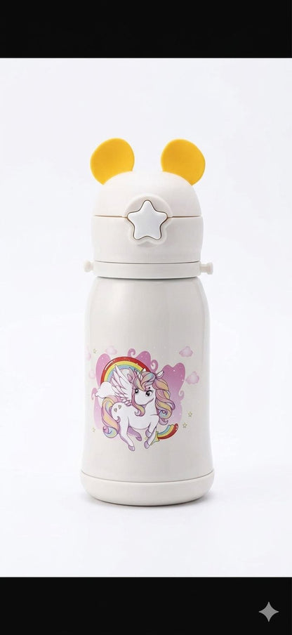 SIPPER BOTTLE FOR KIDS | 550 ML | STAINLESS STEEL | AVAILABLE IN 4 COLOURS