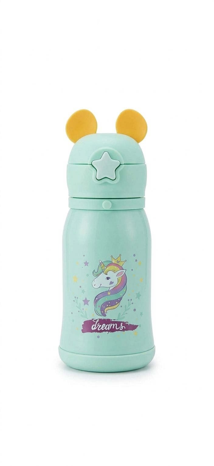 SIPPER BOTTLE FOR KIDS | 550 ML | STAINLESS STEEL | AVAILABLE IN 4 COLOURS