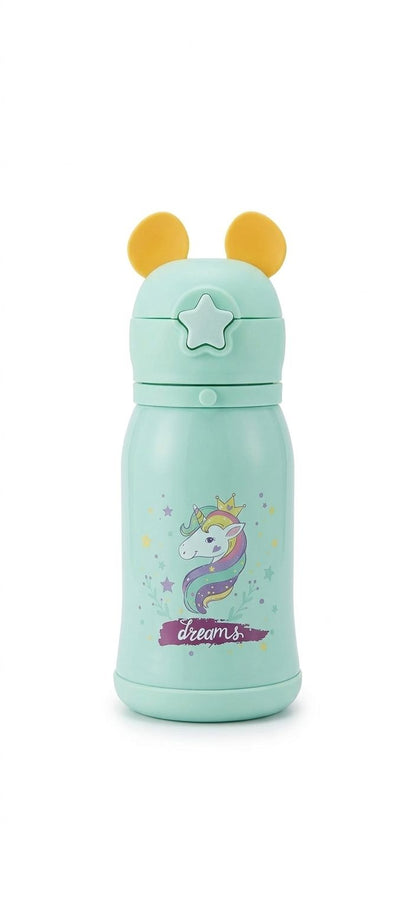 SIPPER BOTTLE FOR KIDS | 550 ML | STAINLESS STEEL | AVAILABLE IN 4 COLOURS