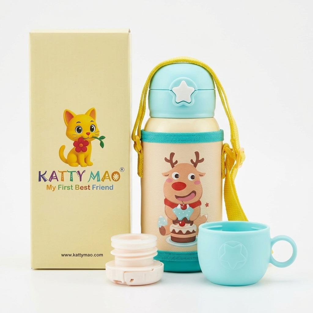 450ml Pastel Dream Kids Water Bottle – Cute, Leak-Proof & School Friendly