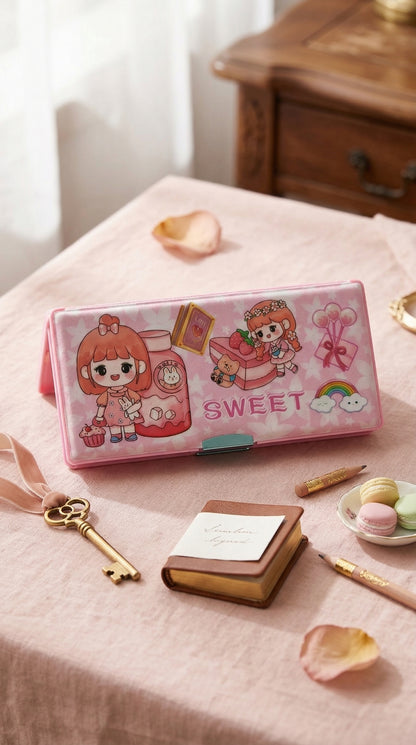 pencil box for kids available in 4 different designs